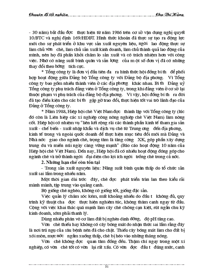 image for page Một số giải pháp thúc đẩy xuất khẩu chè của Tổng công ty chè Việt nam