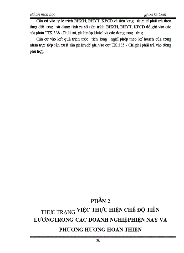 image for page Chế độ hach toán lao động tiền lương và các khoản trích theo lương trong các doanh nghiệp hiện nay