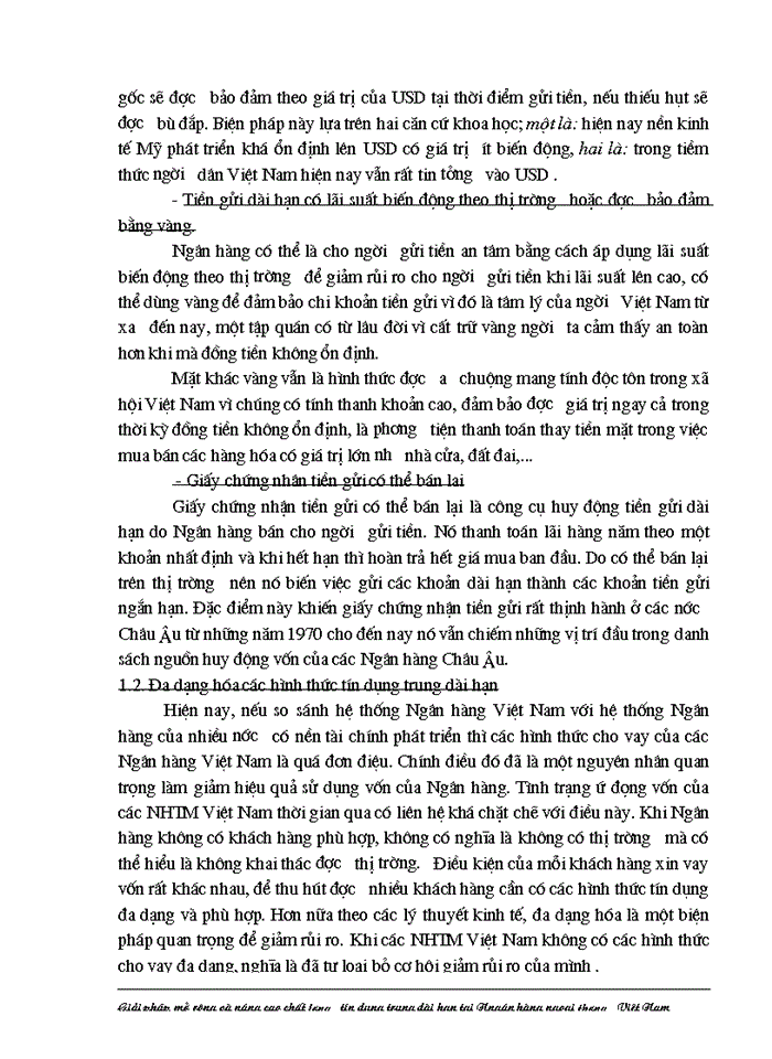 image for page Giải pháp nhằm nâng cao chất lượng tín dụng trung dài hạn tại Ngân hàng Ngoại thương Việt Nam