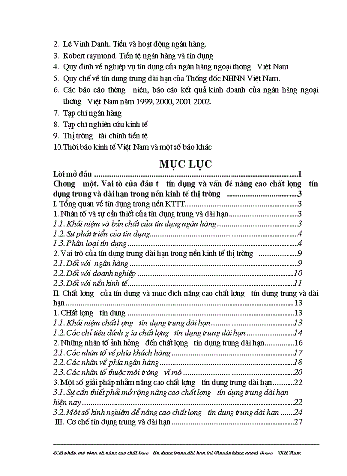 image for page Giải pháp nhằm nâng cao chất lượng tín dụng trung dài hạn tại Ngân hàng Ngoại thương Việt Nam