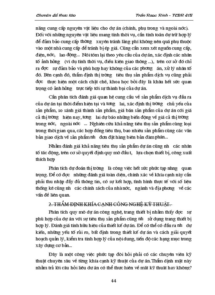 image for page Thẩm định dự án đầu tư của NHTM