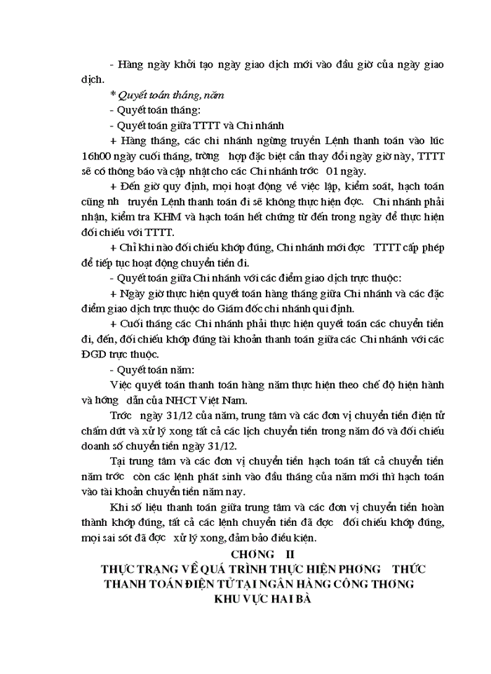 image for page Một số giải pháp nhằm nâng cao chất lượng công tác thanh toán điện tử tại NHCT Hai Bà Trưng