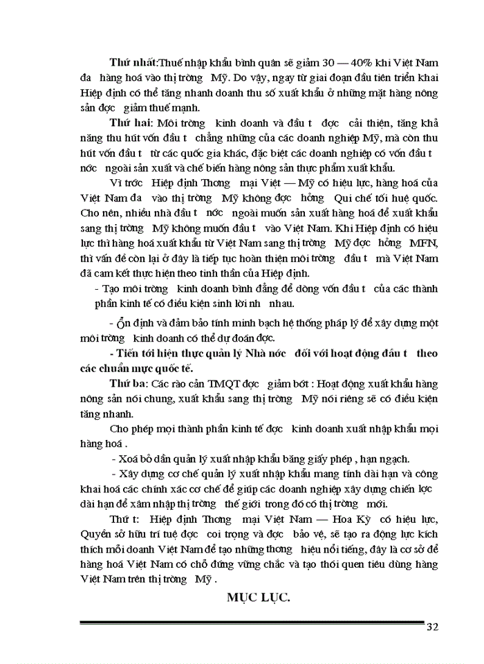 image for page Thực trạng và giải pháp nhằm đẩy mạnh xuất khẩu sản phẩm nông sản việt nam vào thị trường mỹ