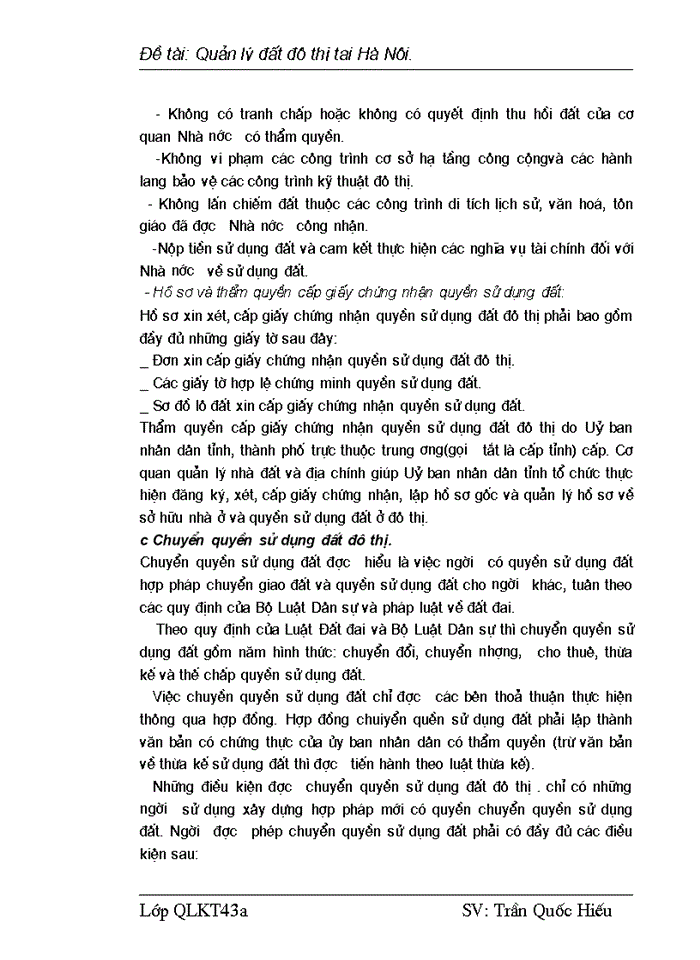 image for page Quản lý đất đô thị tại Hà Nội.