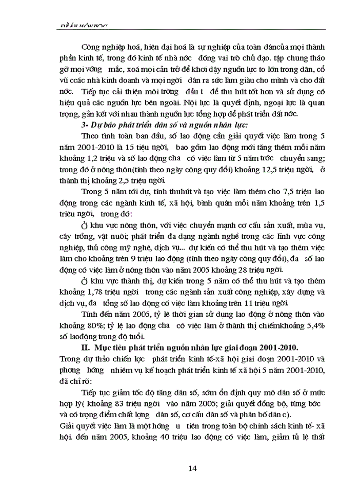 image for page Kế hoạch hoá phát triển nguồn nhân lực ở Việt Nam và giải pháp thực hiện.