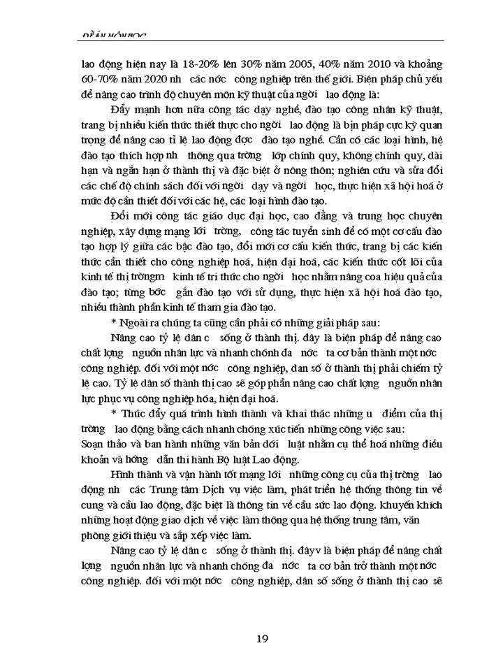 image for page Kế hoạch hoá phát triển nguồn nhân lực ở Việt Nam và giải pháp thực hiện.