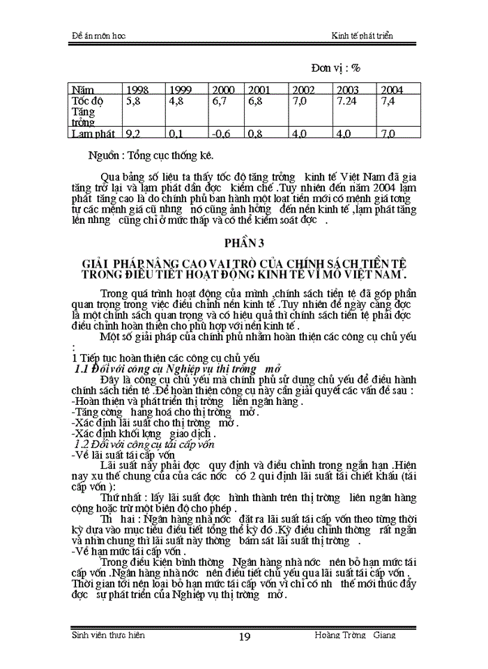 image for page Giải  pháp nâng cao vai trò của chính sách tiền tệ trong điều tiết hoạt động kinh tế vĩ mô việt nam .