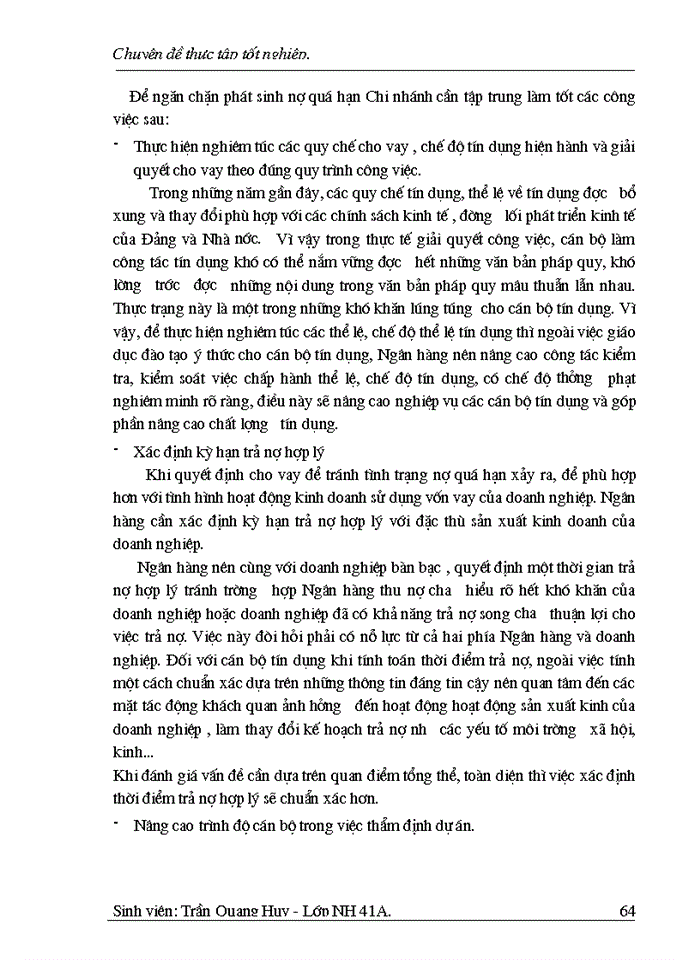 image for page Một số giải pháp nhằm nâng cao chât lượng tín dụng ngắn hạn tại Chi nhánh Ngân hàng Đầu tư & Phát triển Bắc Hà nội