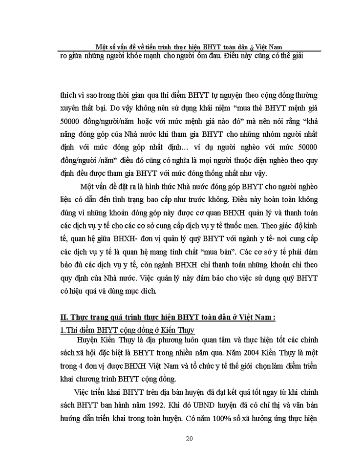 image for page Một số vấn đề về tiến trình thực hiện BHYT toàn dân ở Việt Nam