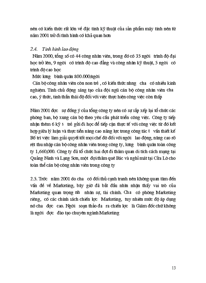 image for page Những nguyên nhân dẫn tới kết quả trên và xu hướng phát triển kinh doanh của công ty trong thời gian tới