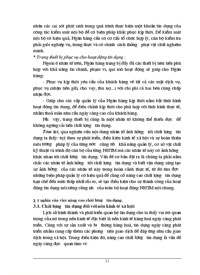 image for page Chất lượng tín dụng ngân hàng, hiện trạng và giải pháp nâng cao chất lượng tín dụng tại NHTMCP Eximbank Hà Nội