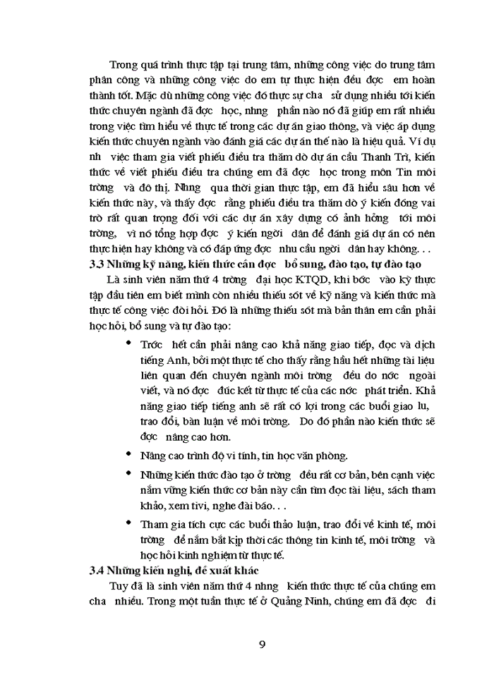 image for page Báo cáo tổng hợp Trung tâm Khoa học công nghệ Môi trường giao thông vận tải(CEPT)
