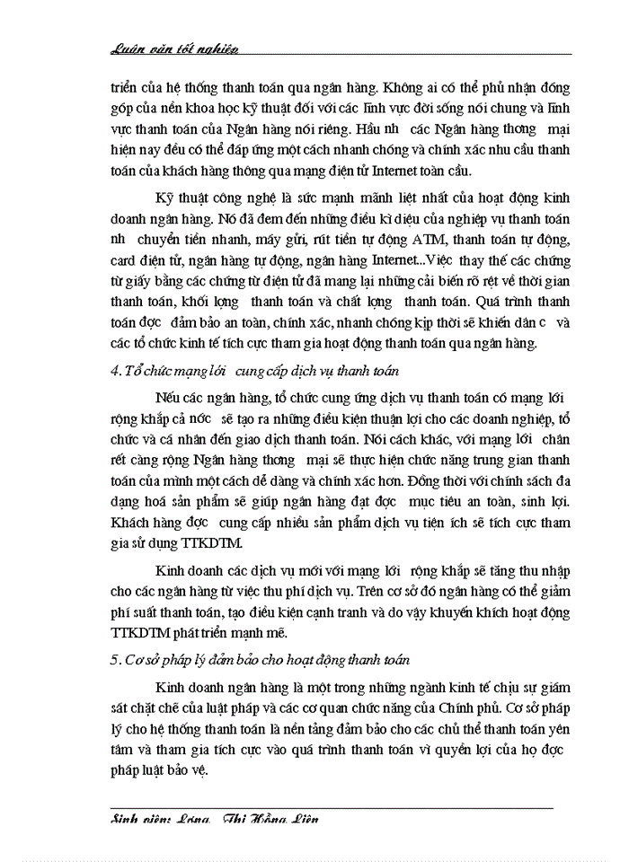 image for page Một số giải pháp nhằm mở rộng hoạt động thanh toán không dùng tiền mặt tại Chi  nhánh NHNo & PTNT Thăng Long.