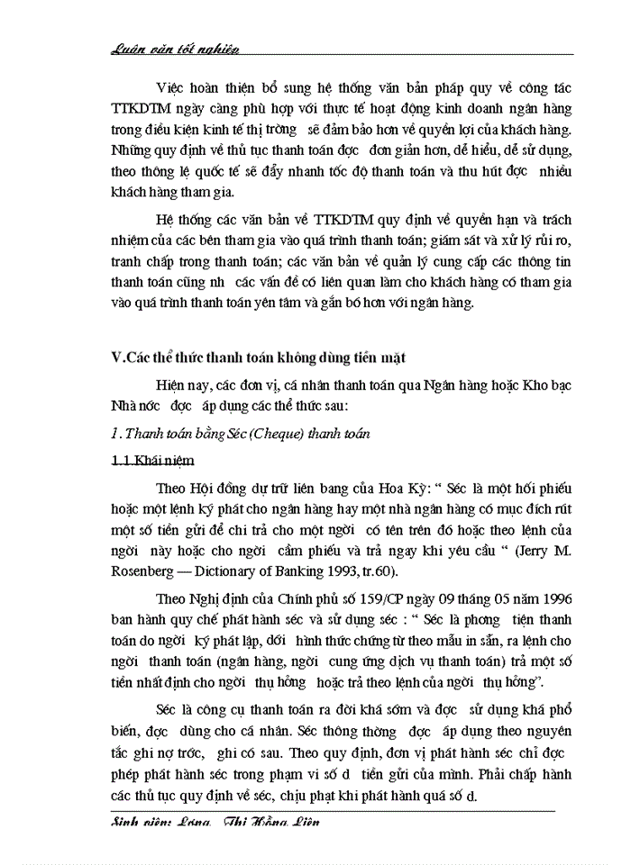 image for page Một số giải pháp nhằm mở rộng hoạt động thanh toán không dùng tiền mặt tại Chi  nhánh NHNo & PTNT Thăng Long.