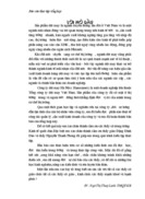 Báo cáo tổng hợp Công ty dệt may Hà Nội ( Hanosimex)