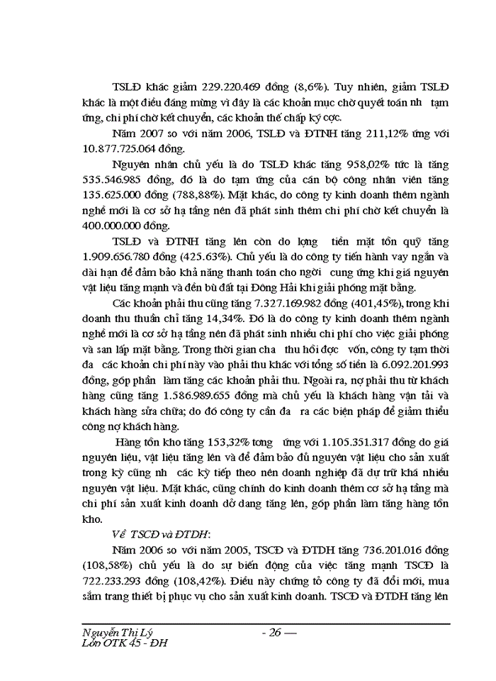 image for page Phân tích hoạt động tài chính và các giải pháp nhằm nâng cao tình hình tài chính cũng như hiệu quả sản xuất kinh doanh tại Công ty cổ phần vận tải và dịch vụ Petrolimex Hải Phòng