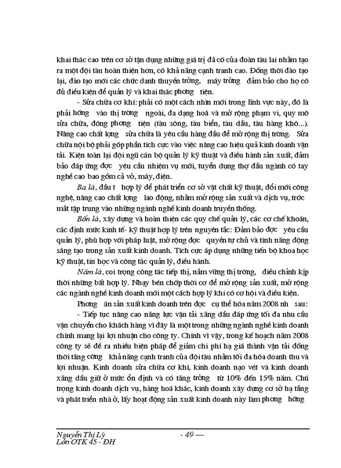 image for page Phân tích hoạt động tài chính và các giải pháp nhằm nâng cao tình hình tài chính cũng như hiệu quả sản xuất kinh doanh tại Công ty cổ phần vận tải và dịch vụ Petrolimex Hải Phòng