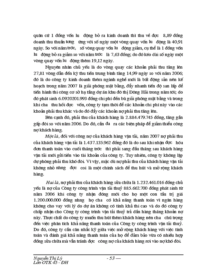 image for page Phân tích hoạt động tài chính và các giải pháp nhằm nâng cao tình hình tài chính cũng như hiệu quả sản xuất kinh doanh tại Công ty cổ phần vận tải và dịch vụ Petrolimex Hải Phòng