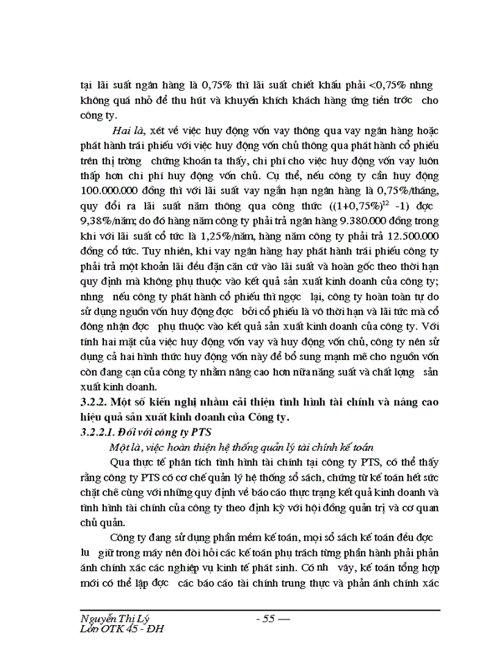 image for page Phân tích hoạt động tài chính và các giải pháp nhằm nâng cao tình hình tài chính cũng như hiệu quả sản xuất kinh doanh tại Công ty cổ phần vận tải và dịch vụ Petrolimex Hải Phòng